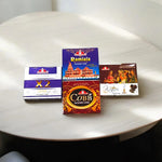 4 in 1 Dhoop Cone Set featuring X2, Kasturi, Ramlala & Cobb fragrances in eco-friendly packaging