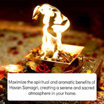 500GM pack of MALAWALA Hawan Samagri – natural herbal blend for sacred rituals and fire ceremonies