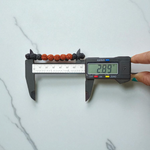 5 Mukhi Rudraksha Bracelet – Black & Brown Mix Beads, Lab Certified for Protection, Clarity & Spiritual Growth by MalaWala