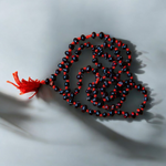 Black Gunja Mala - Natural Kali Gunja / Ratti Mala with Lab Certificate - Malawala