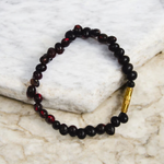 Black Gunja Bracelet - Natural Kali Gunja for Protection & Strength with Lab Certificate - Malawala