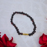 Black Gunja Bracelet - Natural Kali Gunja for Protection & Strength with Lab Certificate - Malawala