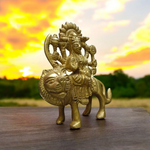 Brass Durga Mata Murti | Sherawali Mata Brass Statue | Malawala