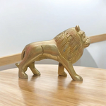 Brass Lion Statue | For Office Vastu | Malawala