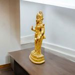 Brass Mata Lakshmi Idol | Lakshmi Mata in Brass | Malawala |