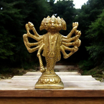 Brass Panchmukhi Hanuman Ji Murti | Bajrang Bali Statue | Malawala