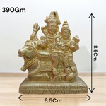 Brass Shiv Parivar | Shiv Parvati Ganesh Idol | Malawala