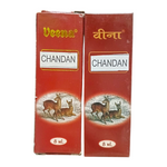 Chandan Attar Roll-On by Veena | Set of 2 | Premium 8ML Perfume | Natural Fragrance for Worship