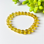 Citrine Bracelet – Diamond Cut Citrine Stone Bracelet for Men & Women | 8mm Beads – Lab Certified – Malawala