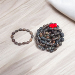 Combo of Natural Lotus Seeds Mala & Bracelet | Lab Certified – Malawala