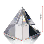 Crystal Pyramid – Sphatik Pyramid | Lab Certified for Healing & Positive Energy – Malawala