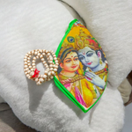 Gaumukhi Bag | Radha Krishna | Digital Colourful Print – Malawala