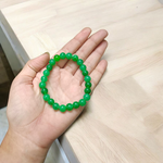 Green Hakik Bracelet - Natural Green Agate for Balance & Harmony with Lab Certificate - Malawala