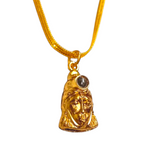 Hanuman Chalisa Locket - Laser-Engraved Pendant with Chain for Blessings & Protection - Malawala