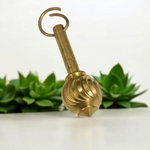 Hanuman Ji Gada Locket with Gold Chain - Divine Hanuman Pendant with Gada for Strength & Protection - Malawala
