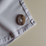 High-quality lab-certified Black Sulemani Hakik Stone with polished finish, used for protection and balance