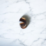 High-quality lab-certified Black Sulemani Hakik Stone with polished finish, used for protection and balance