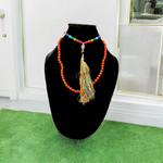7 Chakra Mala with 5 Mukhi Rudraksha - Natural Gemstones & Rudraksha for Balance, Protection & Spiritual Growth with Lab Certificate - Malawala