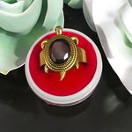 Kachua Manik Ring | Adjustable Kachua Ring for Men and Women | Manik Gemstone Ring in Ashtdhatu - Malawala