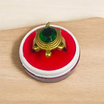 Kachua Panna Ring | Adjustable Kachua Ring for Men and Women | Panna Gemstone Ring in Ashtdhatu - Malawala