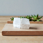 Lab-Certified Natural Quartz Stone Set of 2, polished clear crystals for focus, mental clarity, emotional stability, and chakra healing