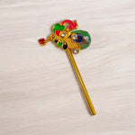 Laddu Gopal Bansuri | Beautiful Peacock with Zircon Design | Festival Special | Malawala