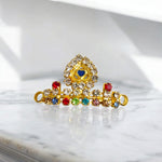 Laddu Gopal Mukut | Set of 4 | Krishna Crown Set Malawala