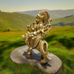 Maa Durga Brass Idol | Sherawali Mata Brass Statue | Maa Vaishno Devi Brass Idol | Malawala