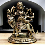 Maa Durga Idol in Brass | Maa Sherawali Murti | Malawala
