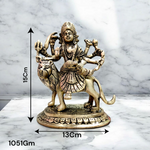 Maa Durga Idol in Brass | Maa Sherawali Murti | Malawala