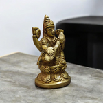 Maa Saraswati Idol in Brass | Goddess Saraswati | Malawala