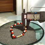 Mix Gunja Bracelet - Natural Red, Black & White Gunja for Balance & Protection with Lab Certificate - Malawala