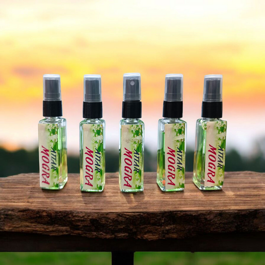 Mogra Spray Attar – 25ML | Best Natural Fragrance Itra | Alcohol-Free | Ideal for Daily & Spiritual Use – Malawala