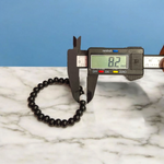 Natural Black & White Agate 8MM Lab Certified Beads for Emotional Balance & Protection | Malawala