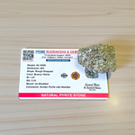 Natural Pyrite Stone Original Certified Crystal Cluster for Wealth, Vastu, Healing & Protection – Raw Pyrite Stone for Manifestation, Money Magnet Gemstone | MALAWALA