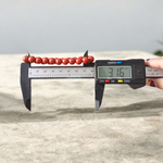 Natural Red Jasper Bracelet with 8mm beads, stretchable, lab-certified, ideal for meditation, healing, and protection