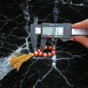 Natural Sandalwood (Chandan) Finger Mala with 9+1 lab-certified aromatic beads, handcrafted for meditation, mantra chanting, and spiritual growth by MALAWALA