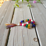 Navratan/Navgrah Mala with 108+1 Beads (8mm) – Lab Certified Nine Gemstones for Astrology, Meditation & Daily Wear