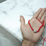 Parad Gutika Locket - Natural Mercury Beads for Spiritual Strength & Purification with Lab Certificate - Malawala