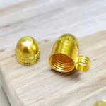 Set of 5 small silver-coated Taweez designed for children and girls, with smooth edges and lightweight design for comfort and safety