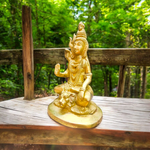 Shiv Ji Brass Idol | Blessing Pose | Malawala