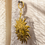 Wall Hanging Surya β Pure Brass Sun Wall Decor | Golden Finish for Protection from Vastu Dosh, Shani Dosh & Accidents | Ideal for Home & Office β Malawala