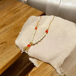 White Moti Mala for Laddu Gopal | Small Beads Garland Malawala