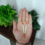 White Moti Mala for Laddu Gopal | Small Beads Garland Malawala