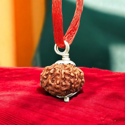 9 Mukhi Rudraksha Pendant: Durga Protection | Malawala