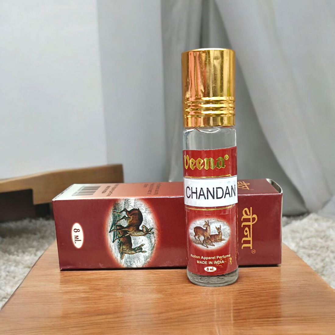 Chandan Attar Roll-On – Natural Sandalwood Fragrance
