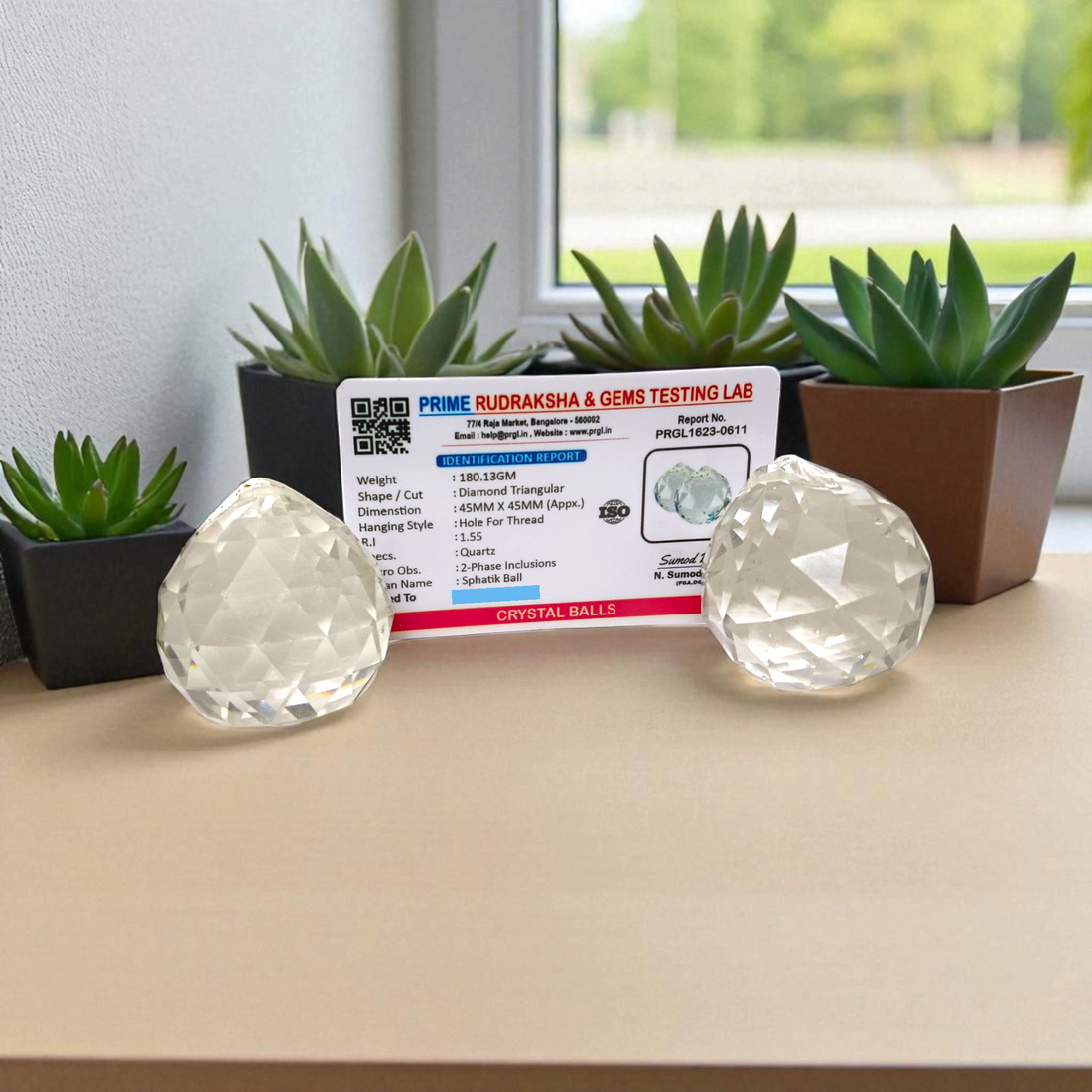 Crystal Balls for Hanging – Feng Shui Energy Decor