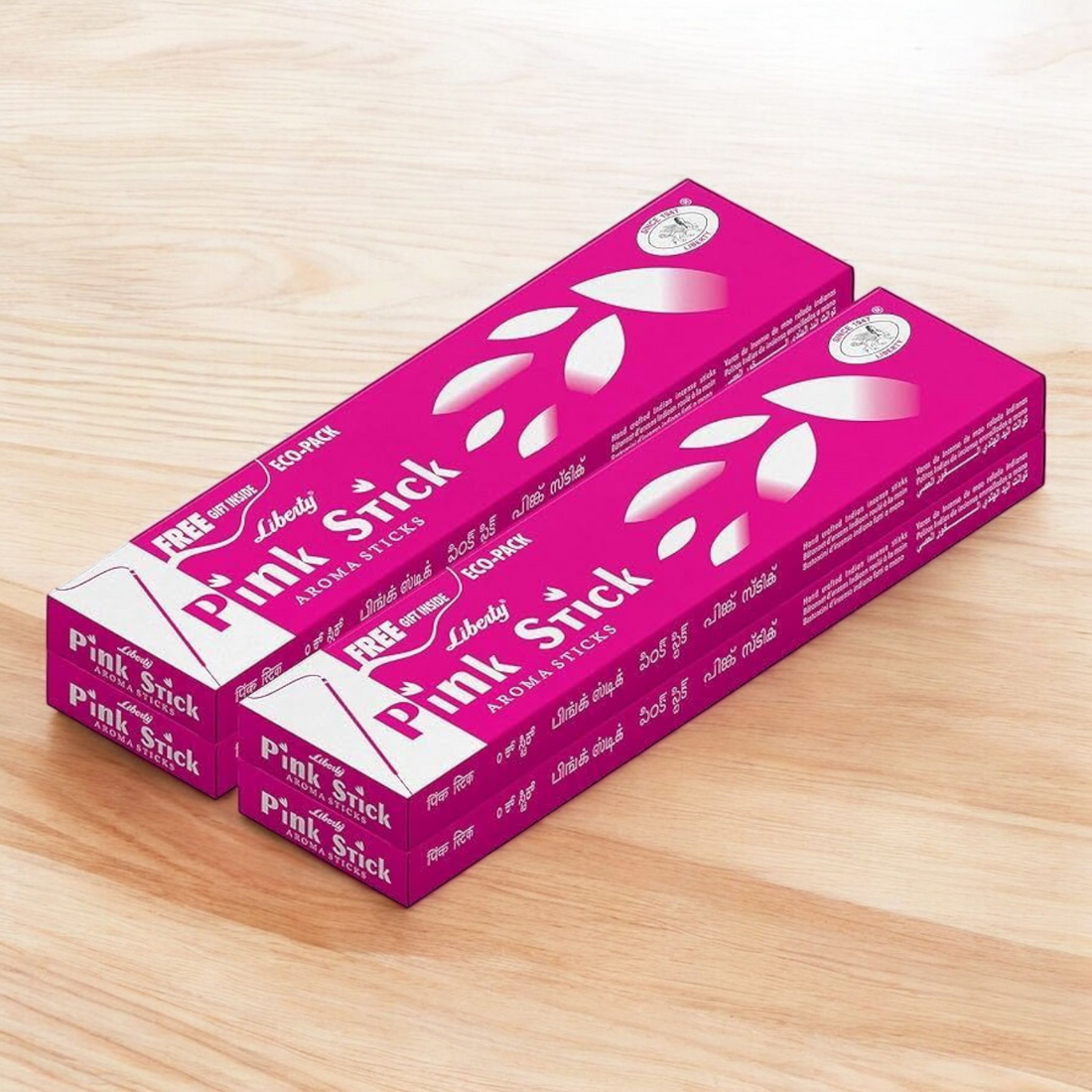 Pink Incense Sticks Economy Pack | Liberty Agarbatti