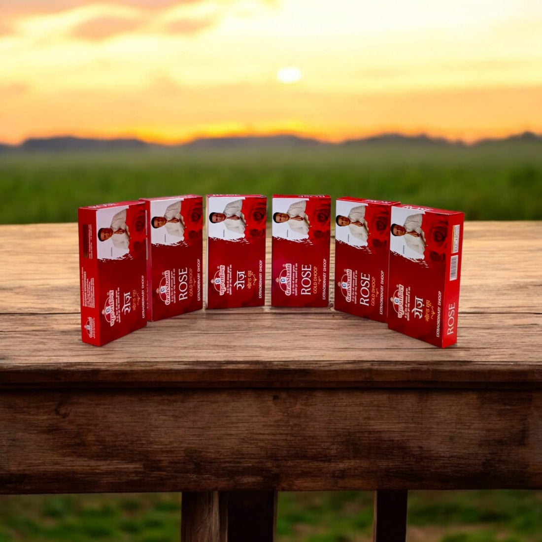 Rose Gold Dhoop Incense by Malawala – 6 Months Aroma