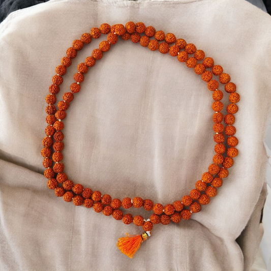 6 Mukhi Rudraksha Mala for Success & Prosperity